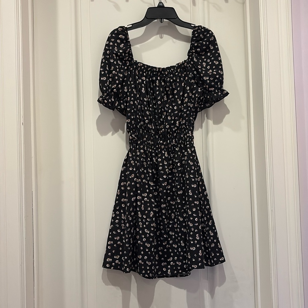 Black Floral Dress